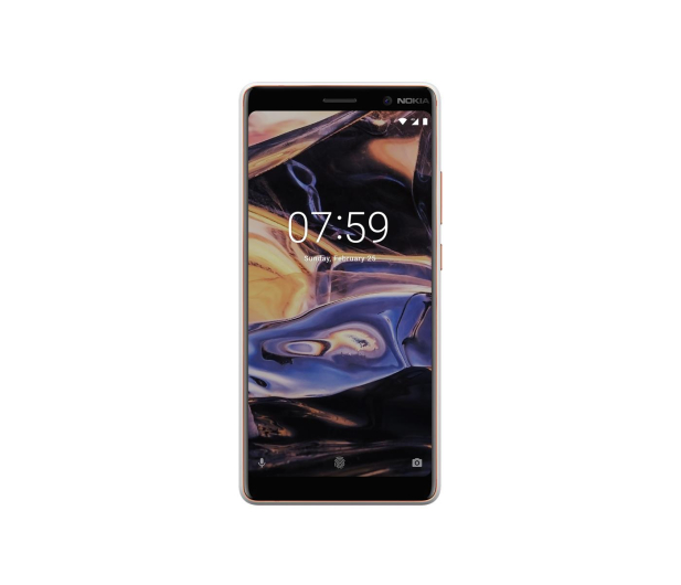 Nokia 7 Plus Dual SIM biało-miedziany - 424505 - zdjęcie 2